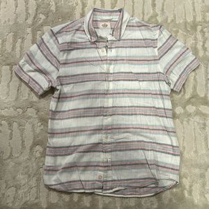 Marine Layer Men’s Short Sleeve Selvage Shirt (Medium)